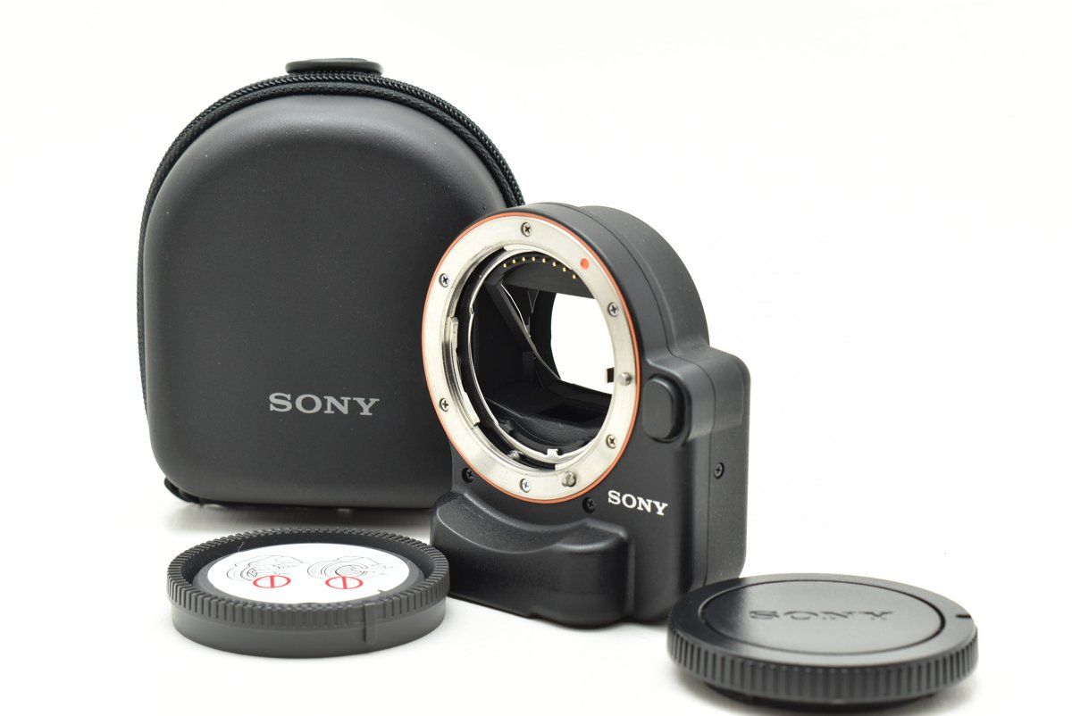 SONY LA-EA4 マウントアダプター ソニーEマウント - メルカリ