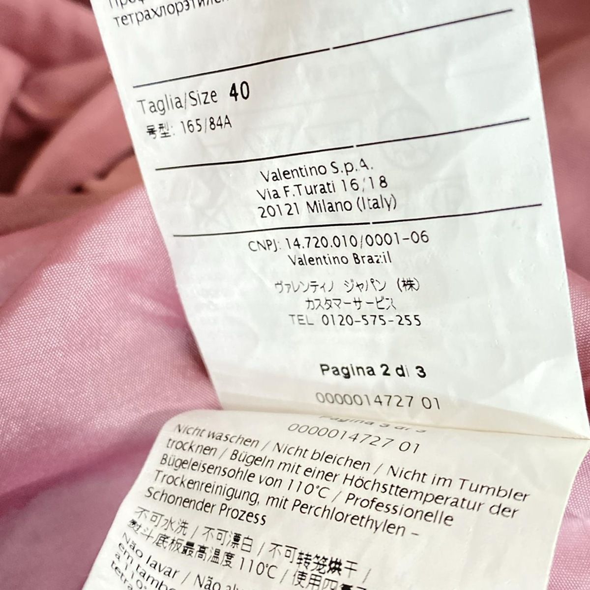 s5du7fzpさま 【美品】RED VALENTINO ブラックピンクワンピ RED VALENTINO(レッドバレンチノ) ワンピース サイズ40 M レディース美