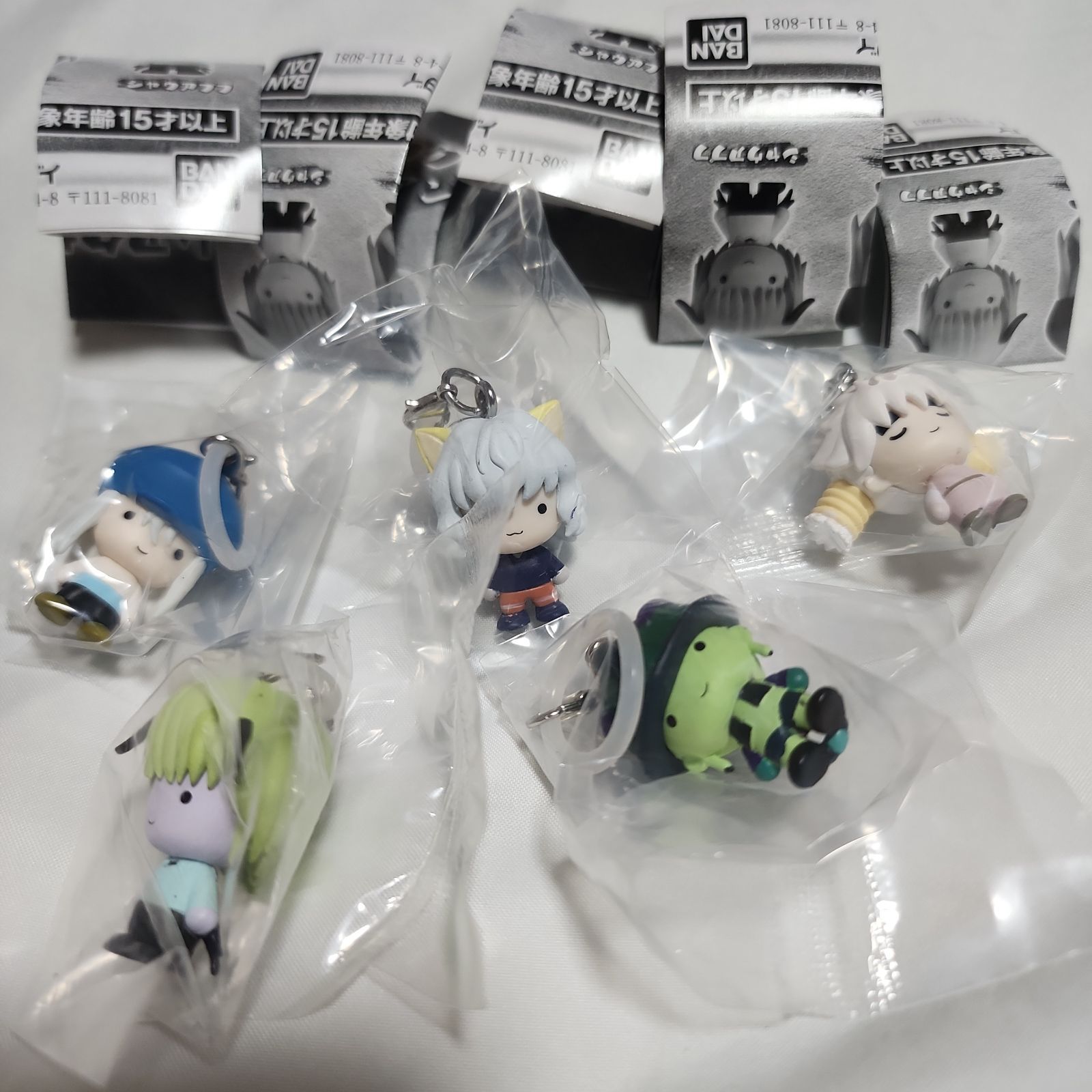 ⑤ 全5種 コンプ HUNTER×HUNTER ハンター×ハンター めじるし