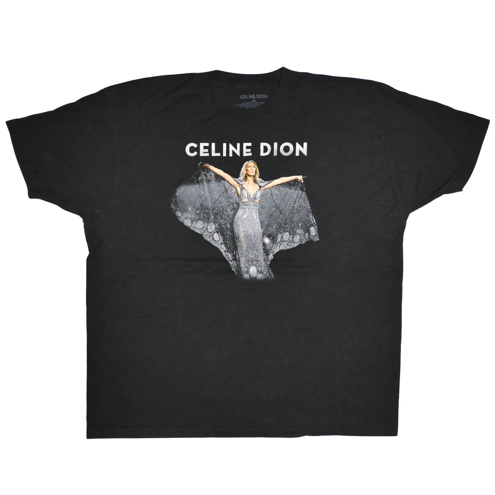 2XL】Celine Dion セリーヌディオン Courage Tour Tシャツ - メルカリ
