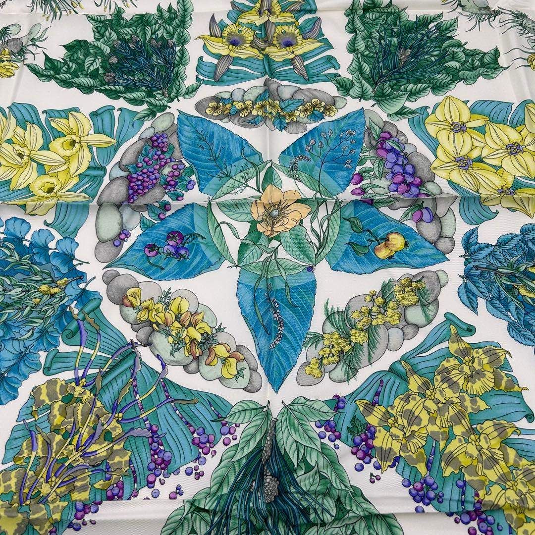 未使用品 HERMES エルメス カレ90 スカーフ Pythagore ピタゴラス