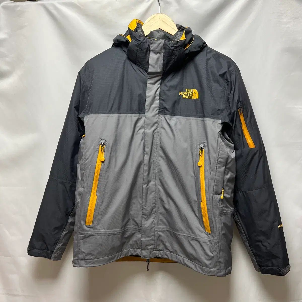 THE NORTH FACE グレー ダウンジャケット　ハイベント 正規品/S THE NORTH FACE ハイベント グースダウン グレー ダウン