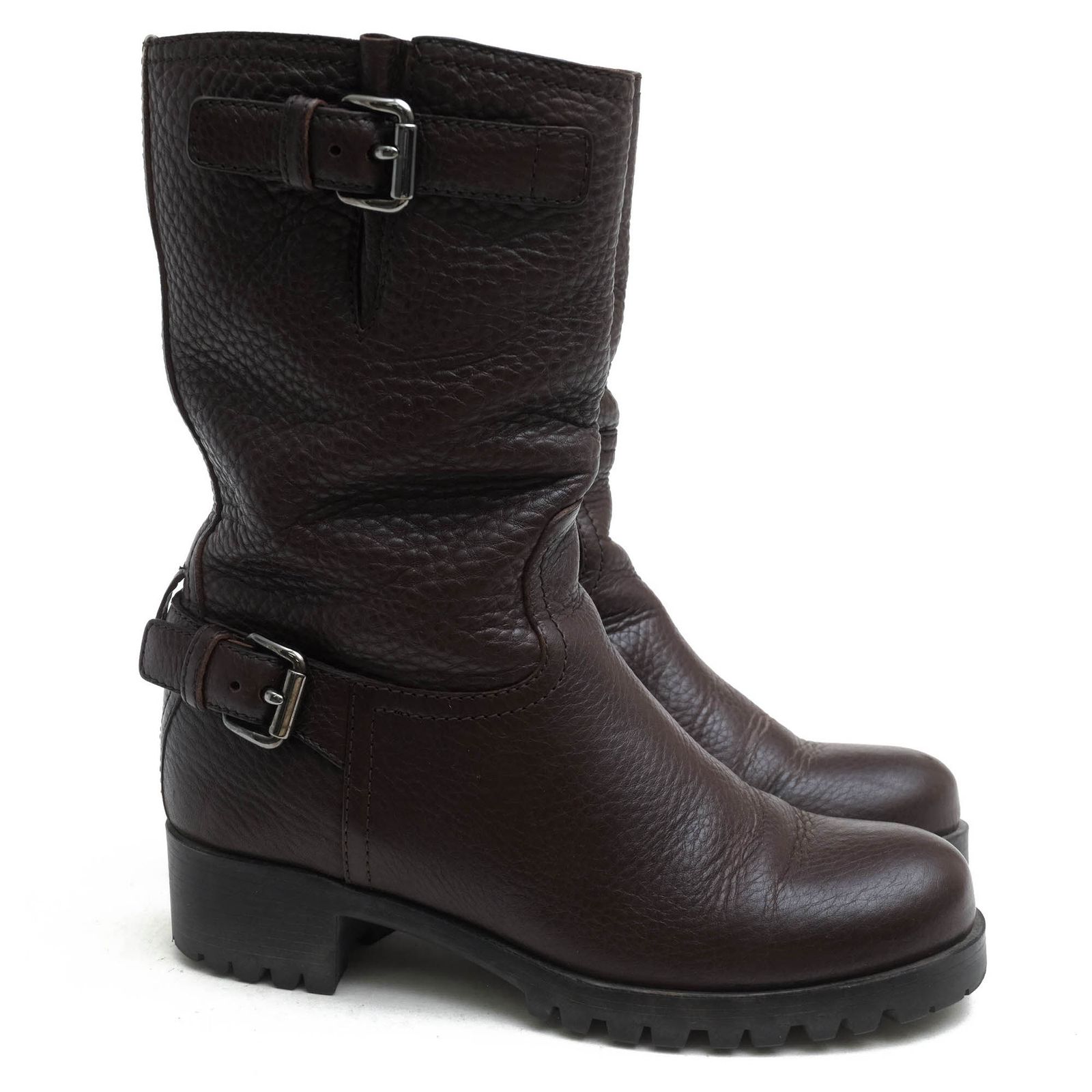 プラダ／PRADA エンジニアブーツ シューズ 靴 レディース 女性 女性用