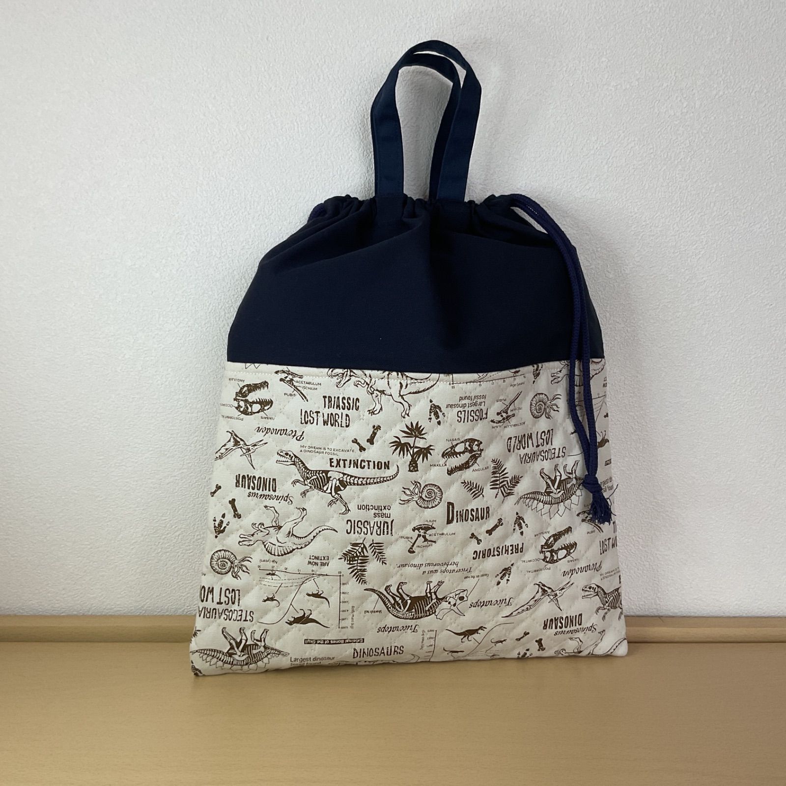 入園入学準備3点セット りんりんのハンドメイド レッスンバッグ 上履き