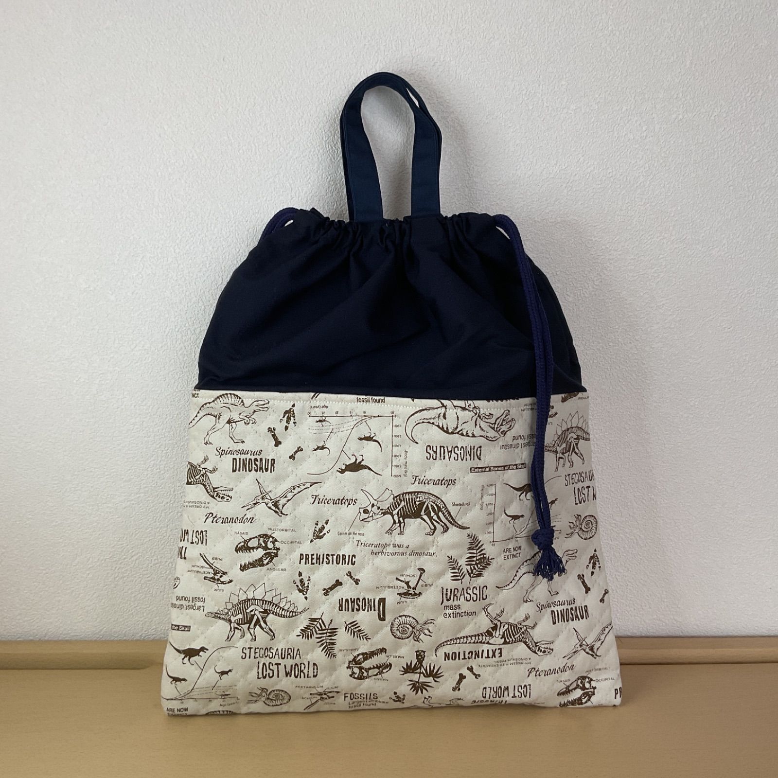 入園入学準備3点セット りんりんのハンドメイド レッスンバッグ 上履き