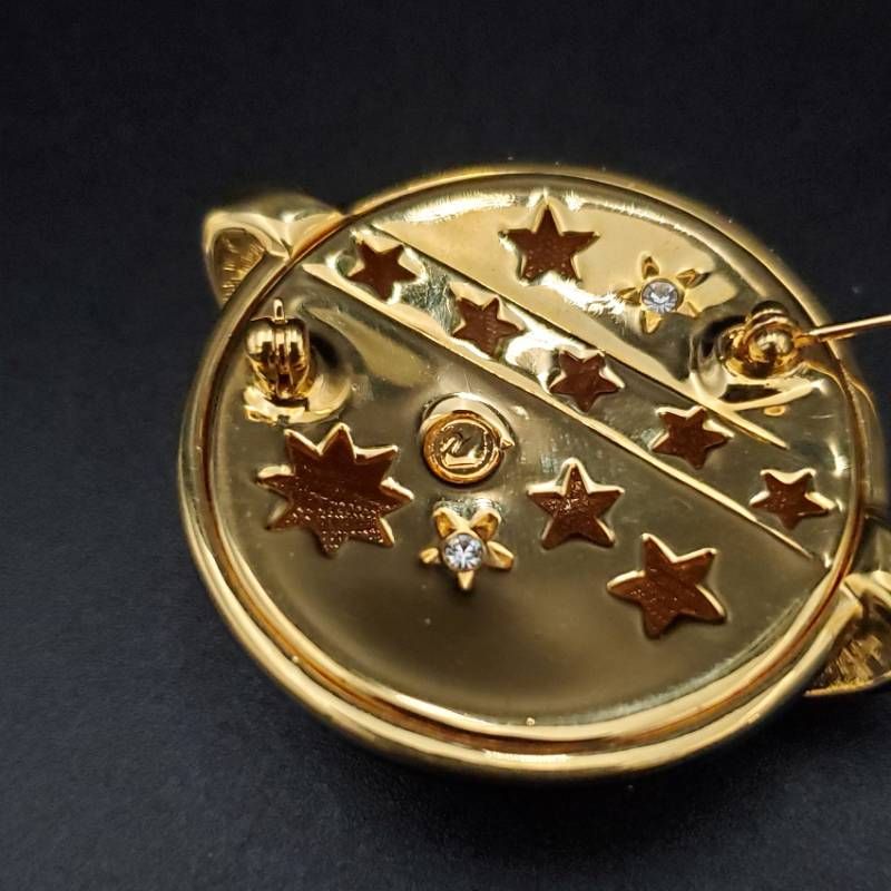 SWAROVSKI スワロフスキー ブローチ クリスタル ラインストーン 宇宙