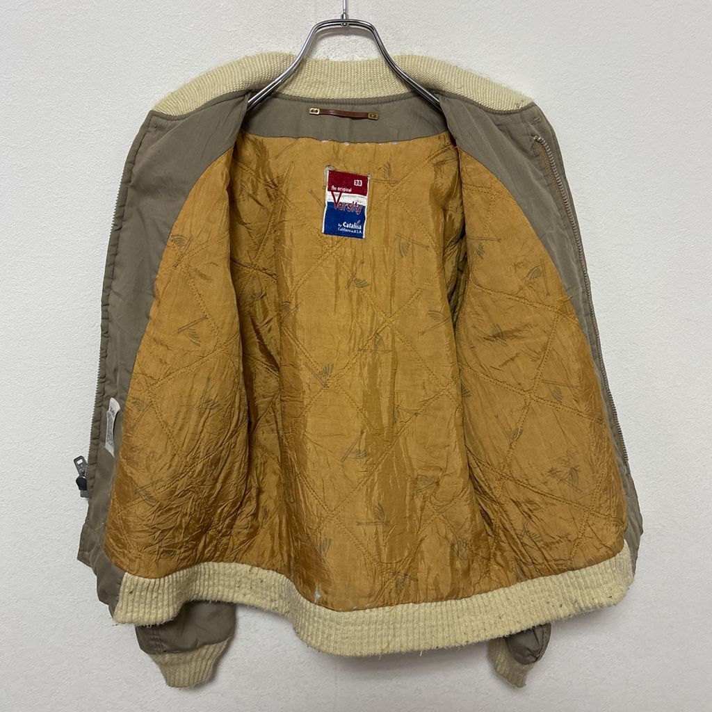 Catalina Varsity】 70～80s トビウオ柄 カップショルダー ダービー