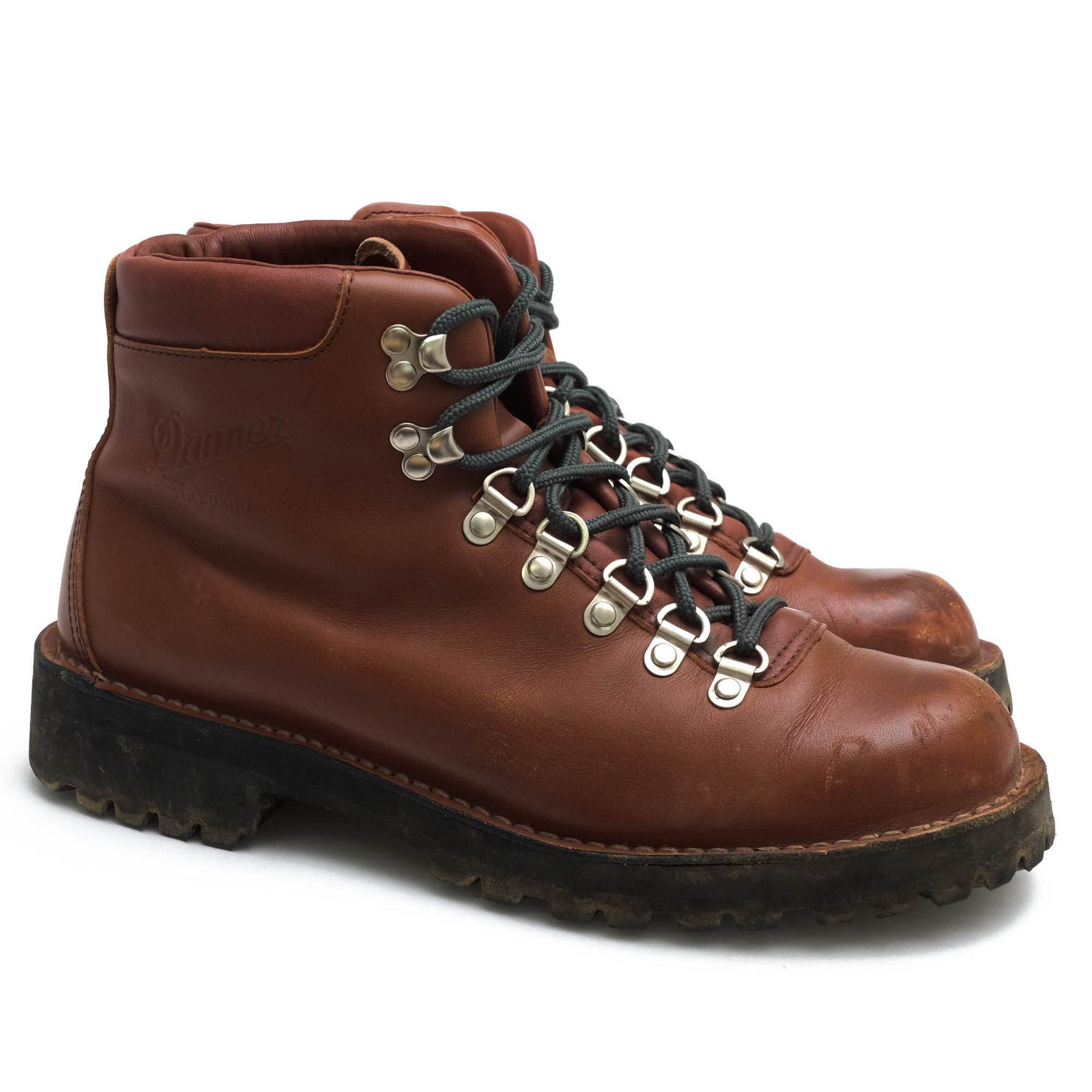 ダナー／Danner マウンテンブーツ トレッキングブーツ シューズ 靴 メンズ 男性 男性用 レザー 革 本革 ブラウン 茶  D-4207 OLLALIE Vibramソール ステッチダウン製法 定番