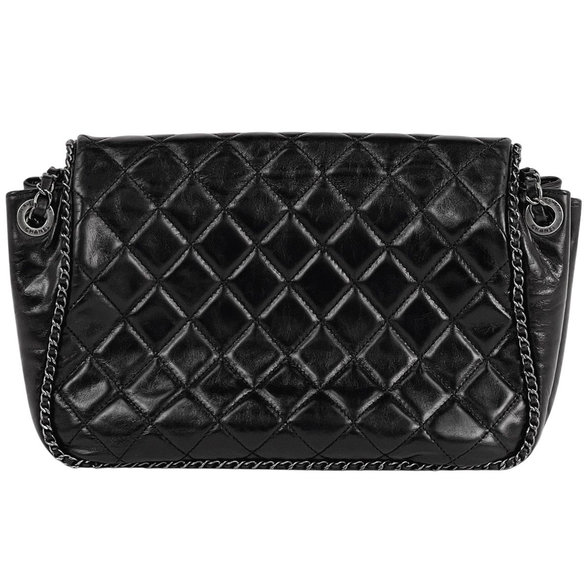 CHANEL ココマーク ショルダーバッグ バッグ レザー レディース 