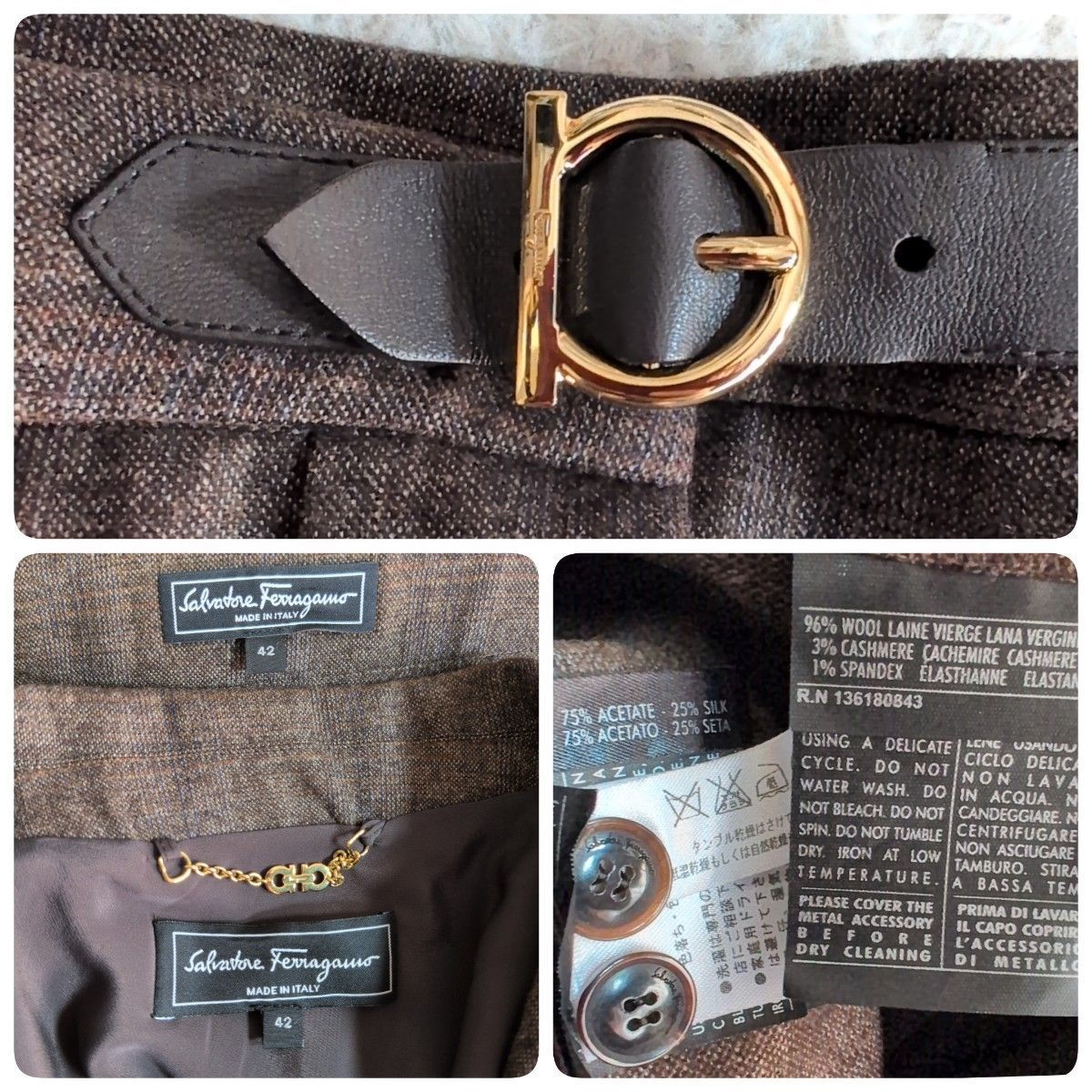人気✨サルヴァトーレフェラガモ Salvatore Ferragamo ガンチーニ