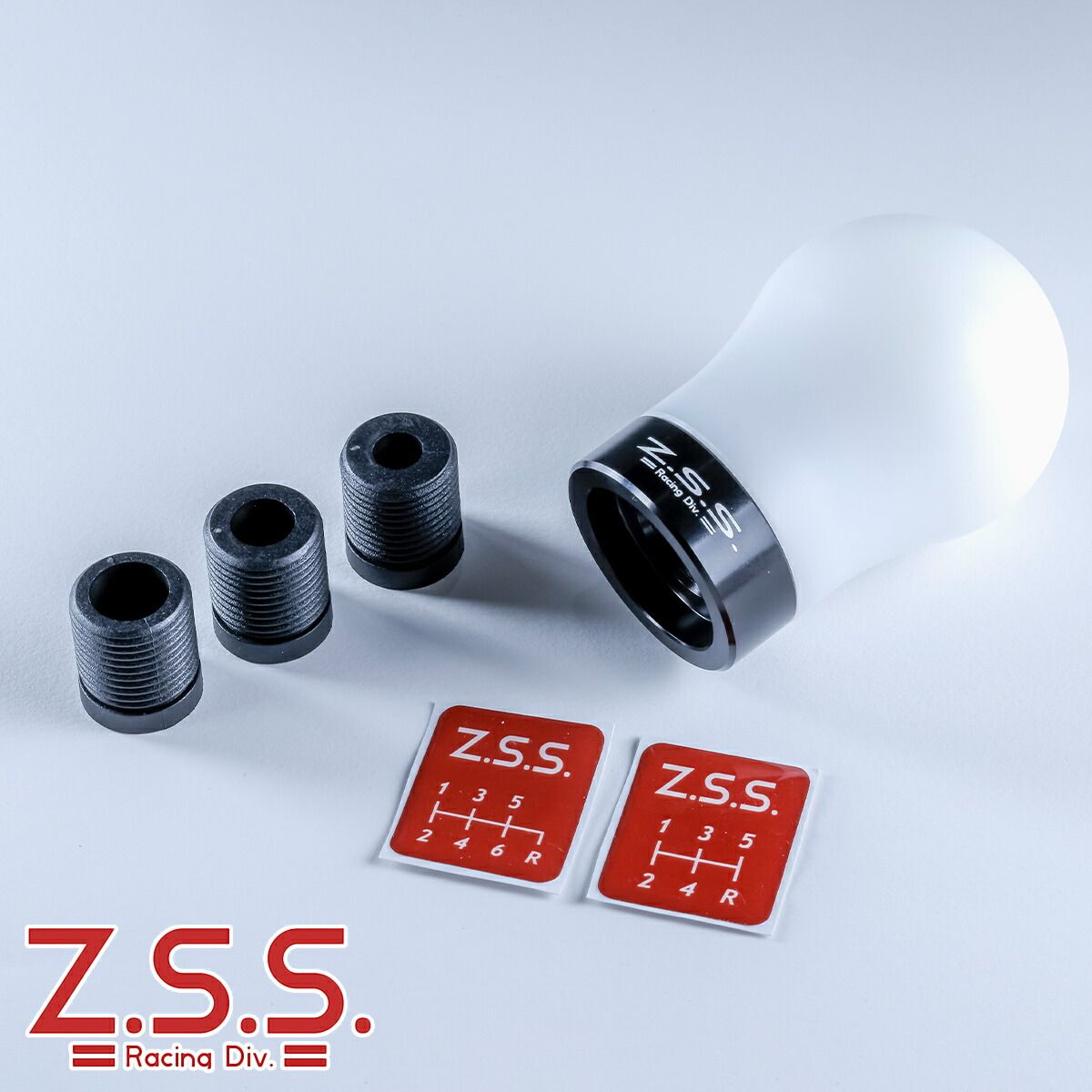 Z.S.S. ZSS ジュラコン（R） 軽量 スポーツシフトノブ 黒 5MT 6MT 汎用品 M8 M10 M12 ブラック