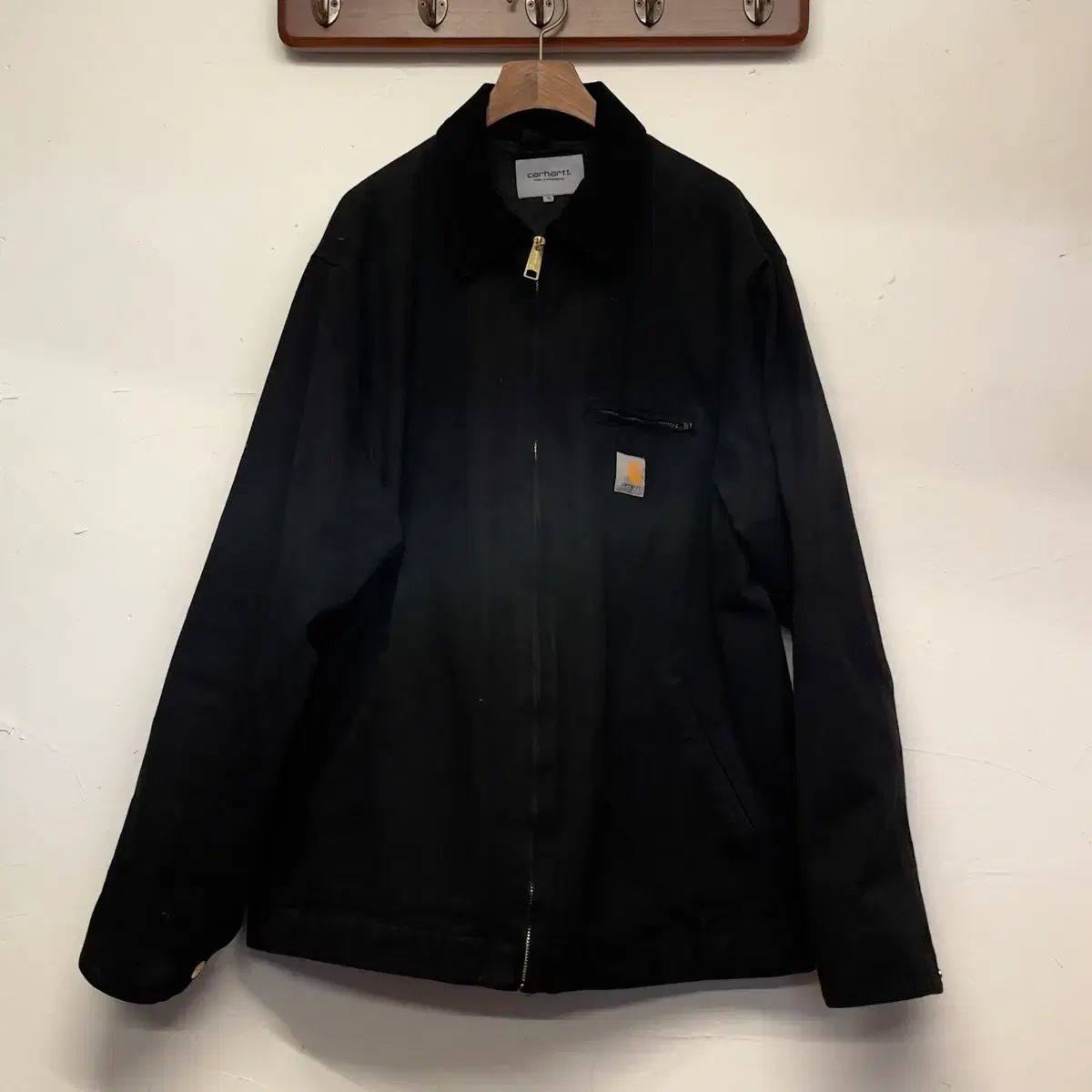 おかけん メンズ Carhartt カーハート ブラック デトロイト ジャケット
