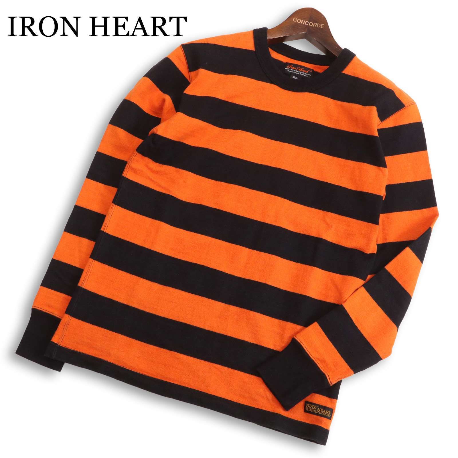 IRON HEART アイアンハート 通年 ヘビーウェイト☆ 長袖 ボーダー