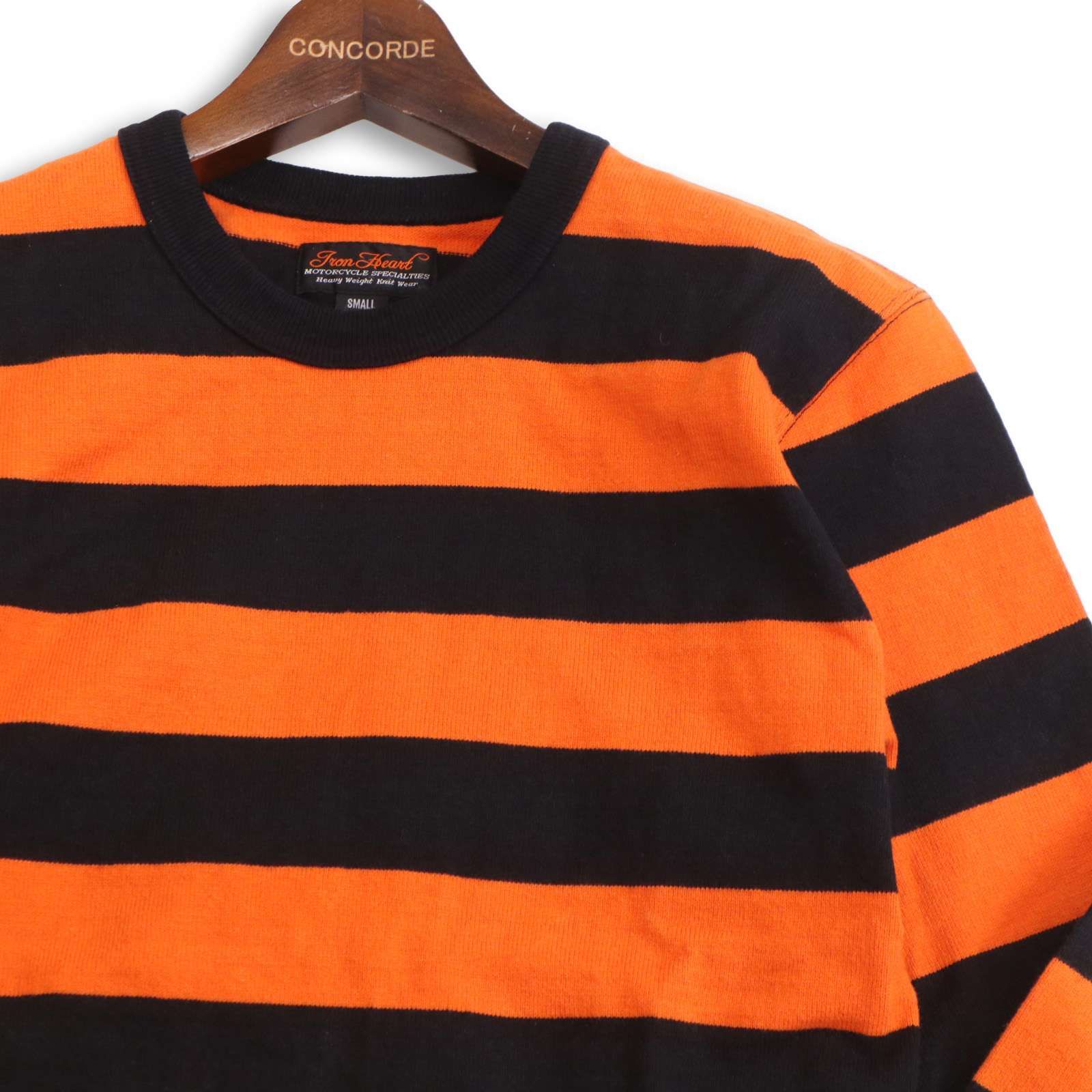 IRON HEART アイアンハート 通年 ヘビーウェイト☆ 長袖 ボーダー