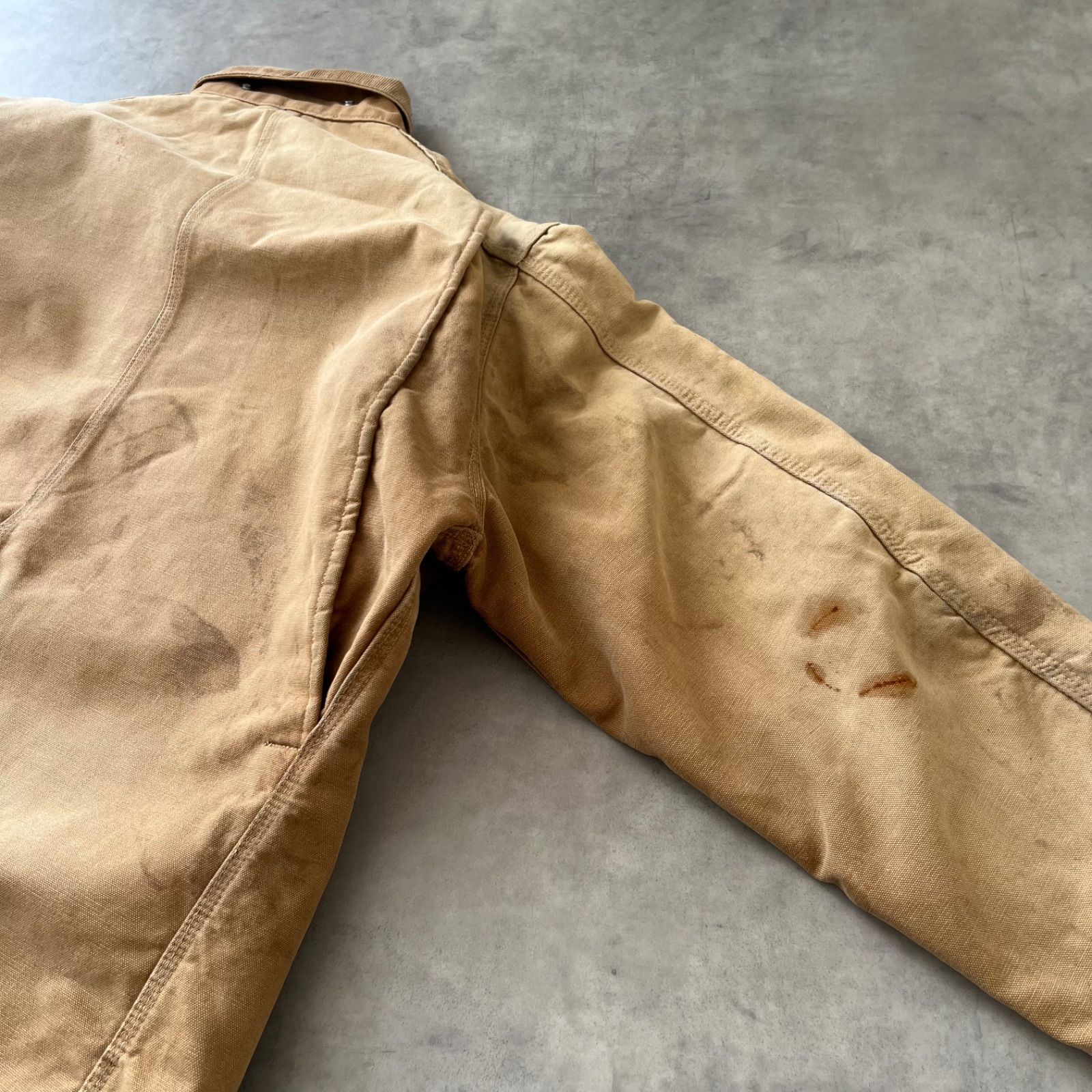 70s carhartt chore coat カーハート チョアコート - メルカリ