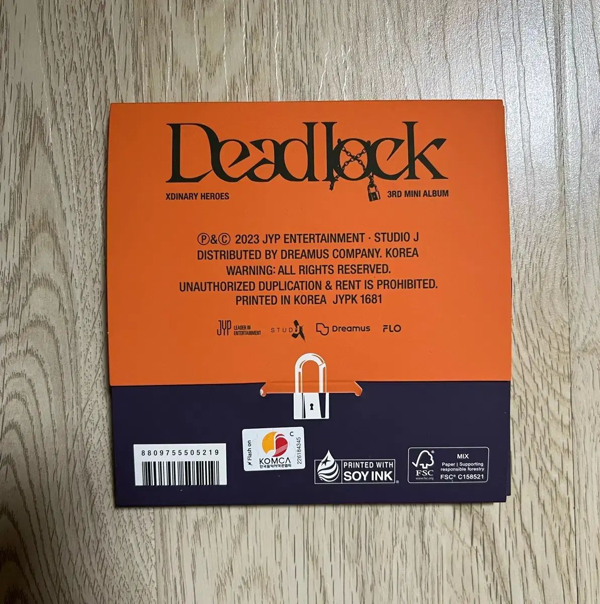 Xdinary Heroes(エクディズ) DEAD ROCK ジュンハン バージョン (トレカ