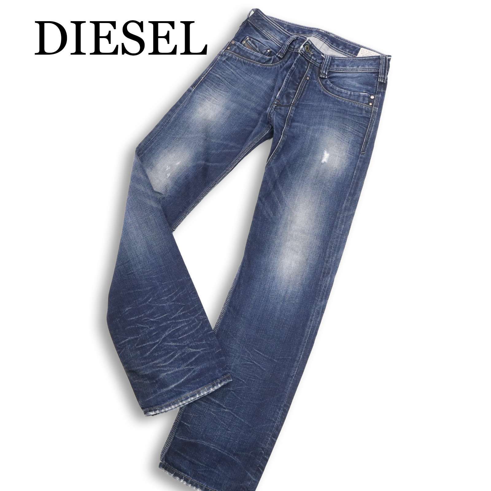 ディーゼル DIESEL TIMMEN ダメージ加工 デニム W28 L30 DIESEL 