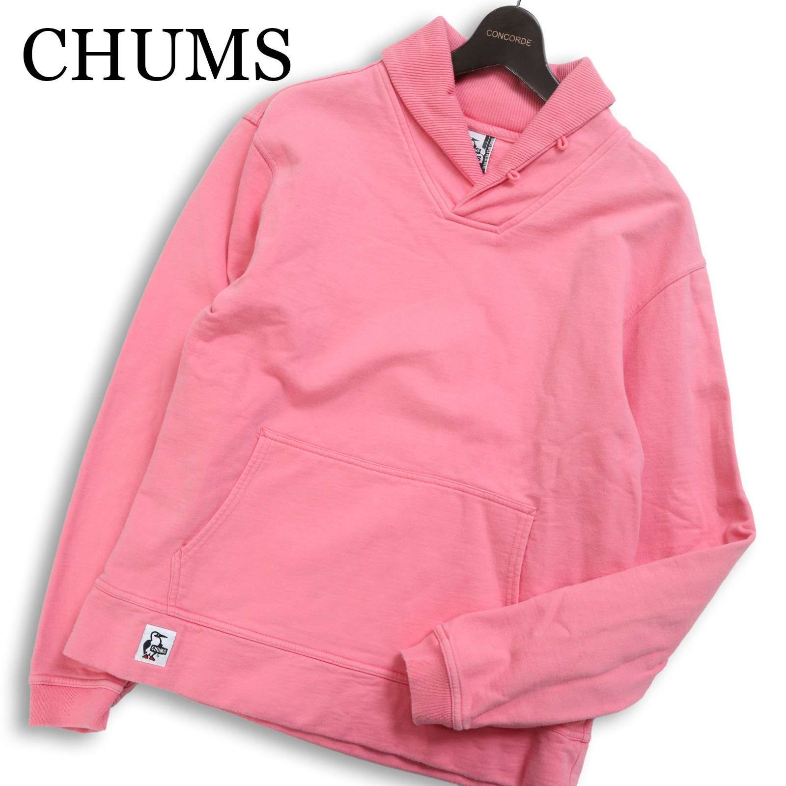 ★新品★CHUMS/チャムス＊裏起毛＊トレーナー＊30th＊ピンク＊XXL CHUMS チャムス 秋冬 裏起毛 スウェット☆ ショールカラー トレーナー