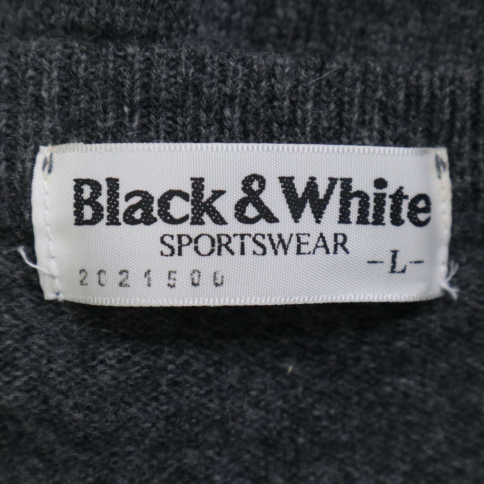 BLACK&WHITE ブラック＆ホワイト ゴルフ 秋冬 ウール100％☆ ドッグ