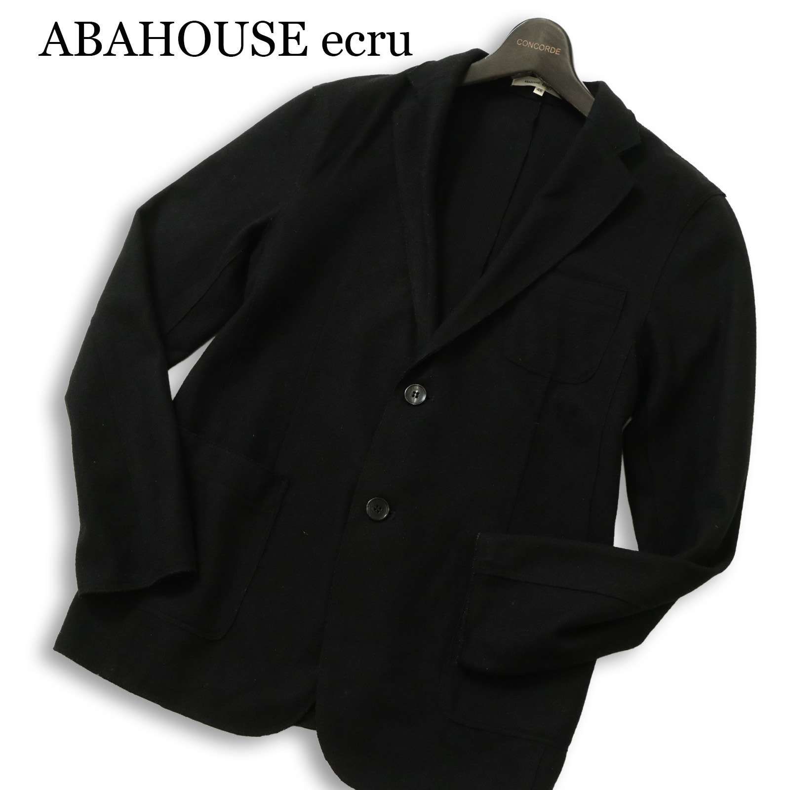 ABAHOUSE ecru アバハウス エクリュ 秋冬 ウール混☆ アンコン 