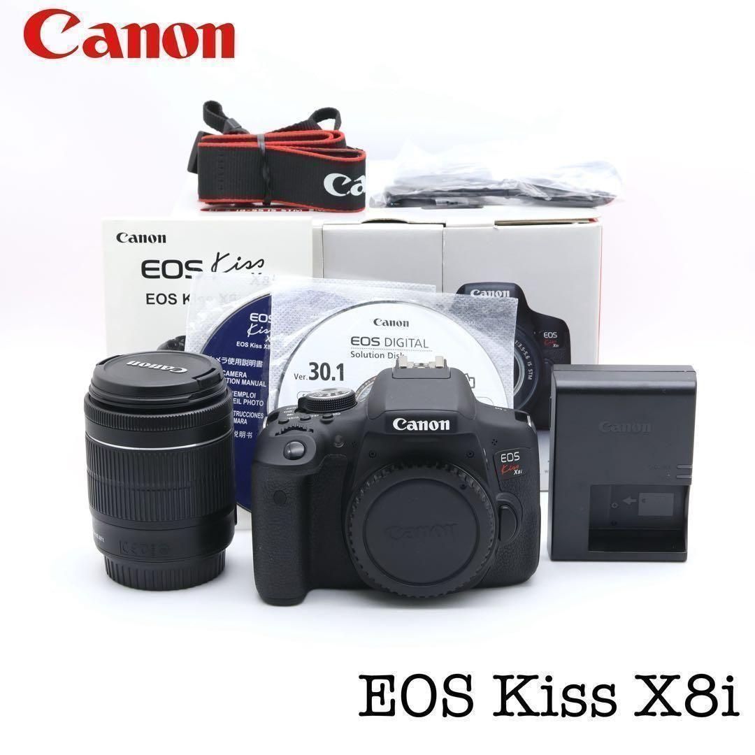 □完動品 美品 Canon EOS Kiss X8i 動作確認済み - メルカリ