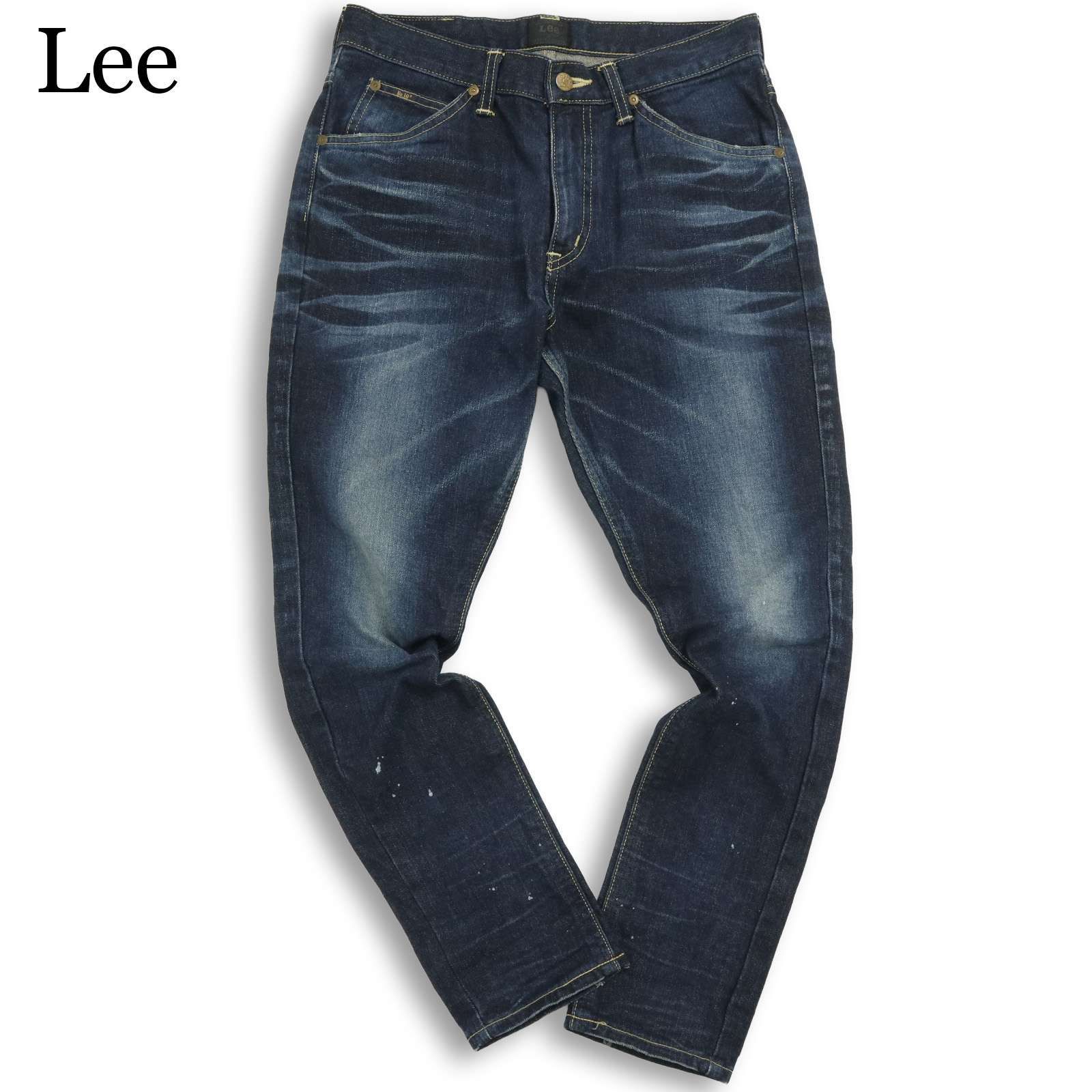 購入者決定済み Lee リー × ナノユニバース別注☆ 96052 ペイント加工 テーパード