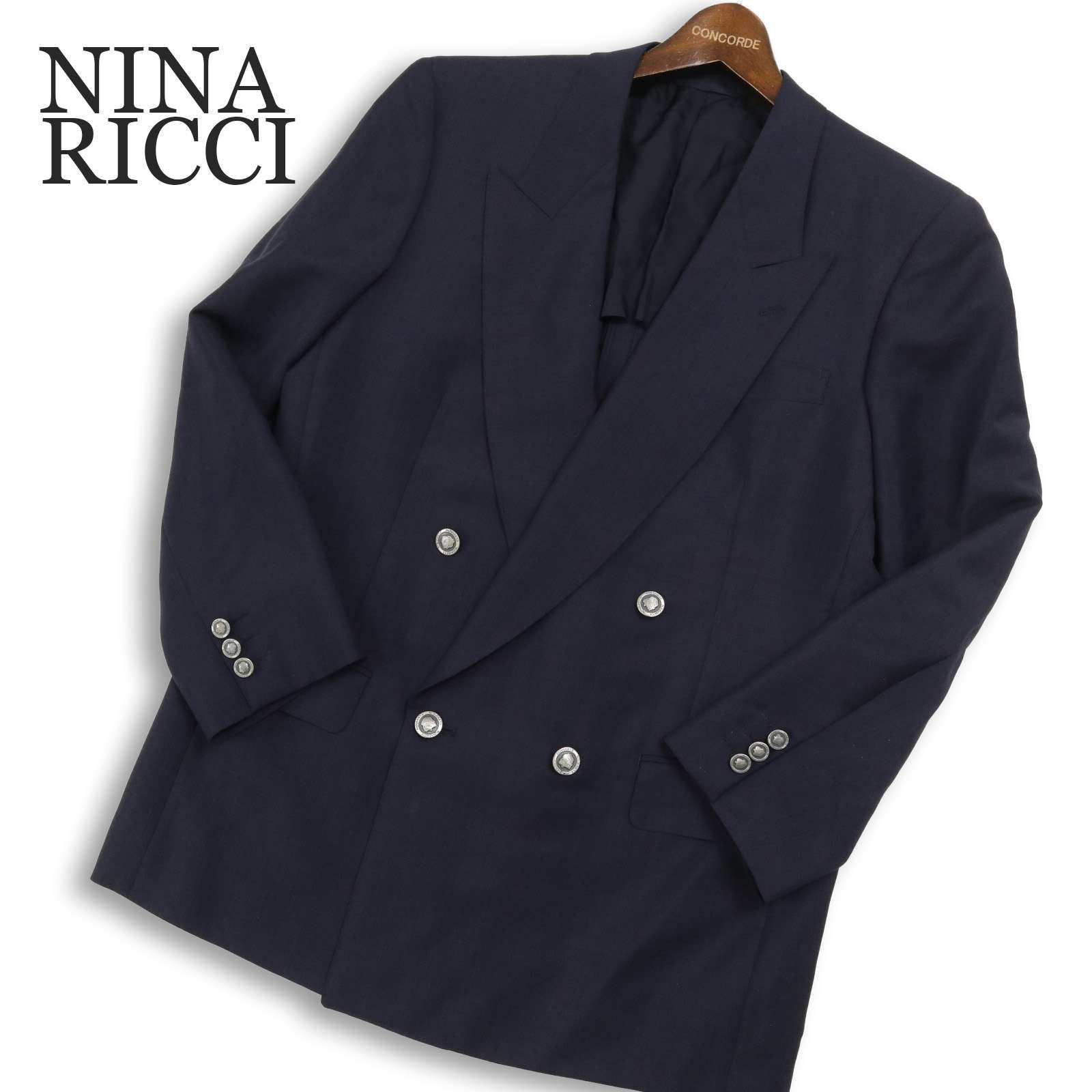 NINA RICCI monsieur ニナリッチ ムッシュ 春夏☆ モヘヤ ウール 