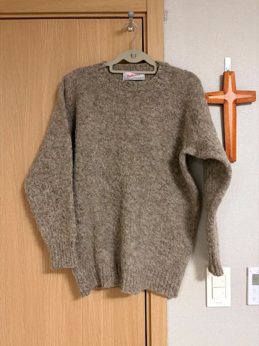 シャトルランド ハーレーオブスコットランド ニット マッシュルーム