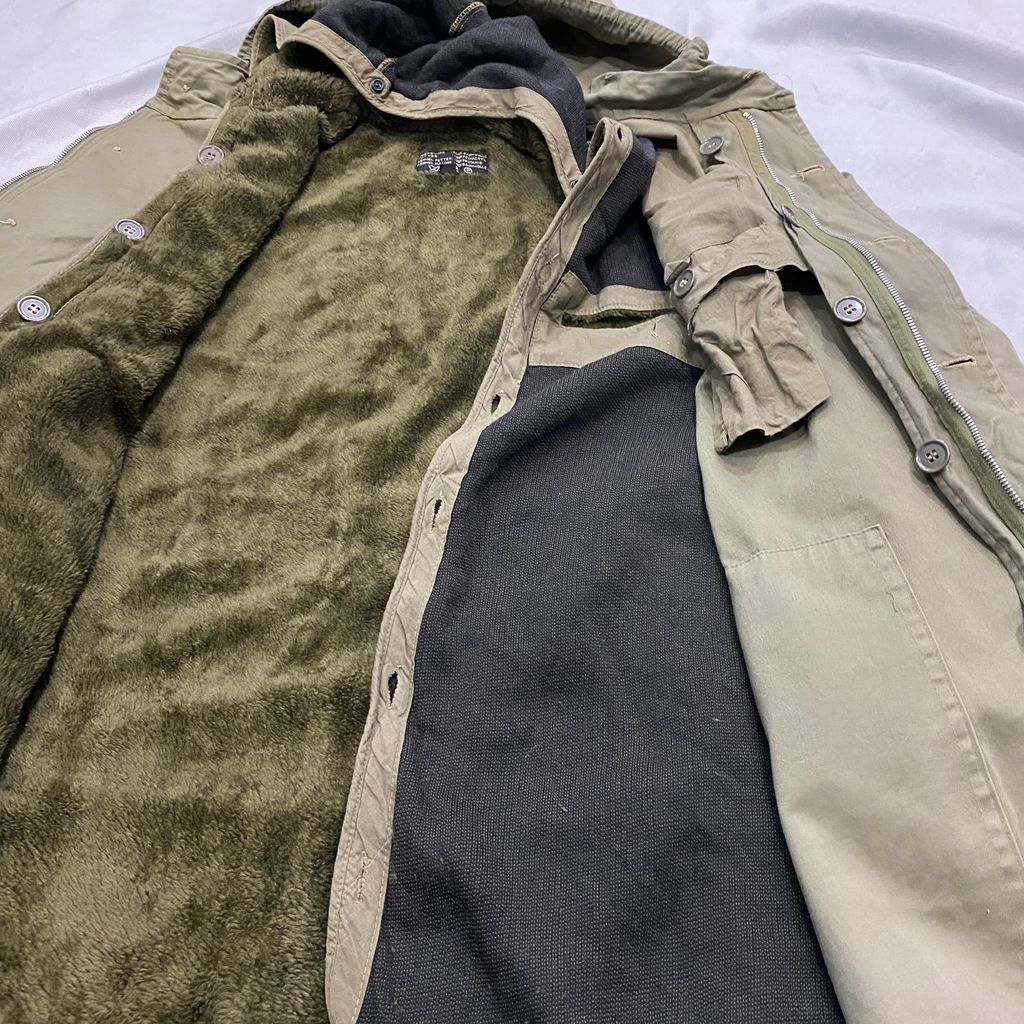 ✴︎ ドイツ軍 モッズコート　ビンテージ　ミリタリーフィールド　ボアライナー✴︎ ドイツ軍 vintage ビンテージ フィールドパーカー モッズコート ボア