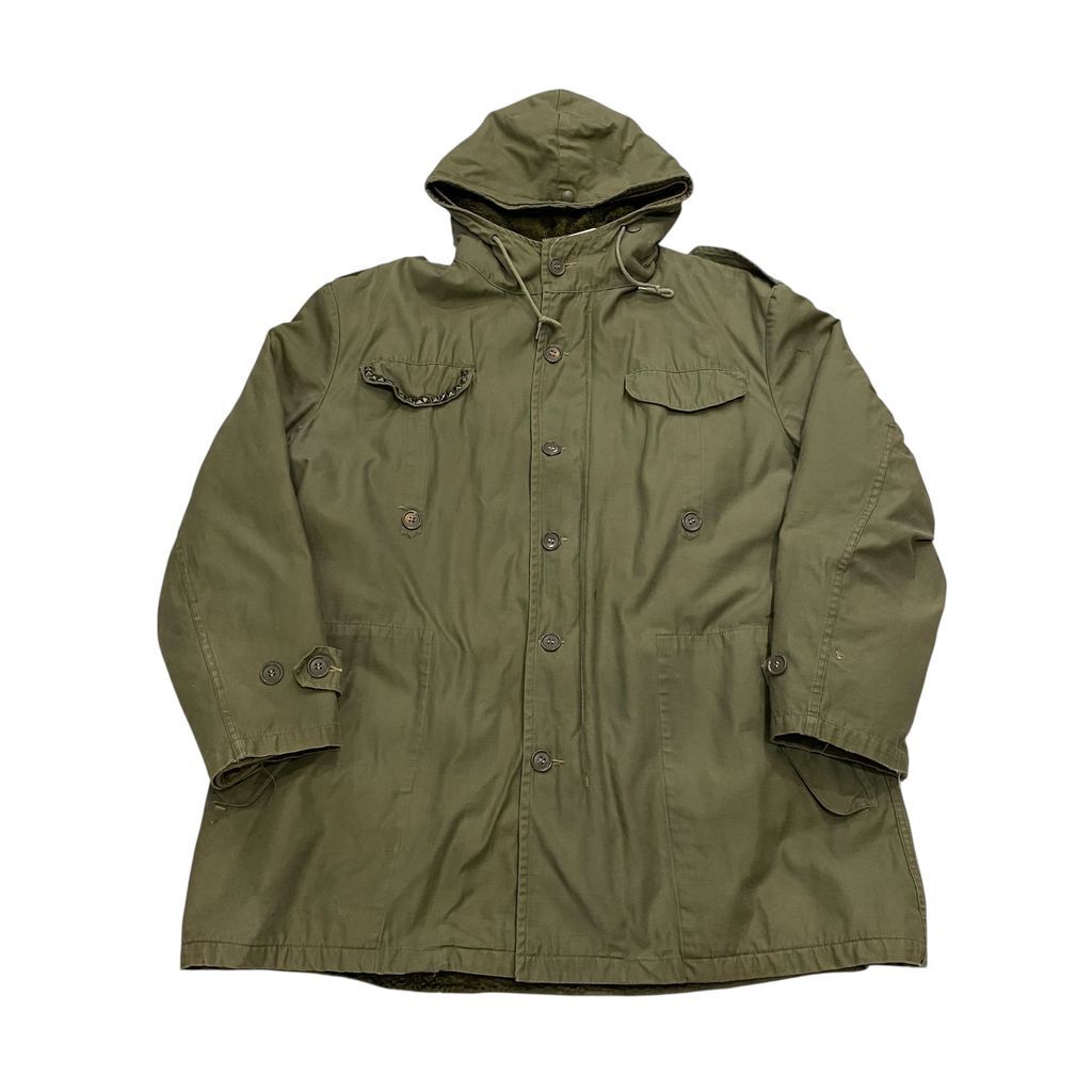 ドイツ軍 vintage ビンテージ フィールドパーカー モッズコート ボア