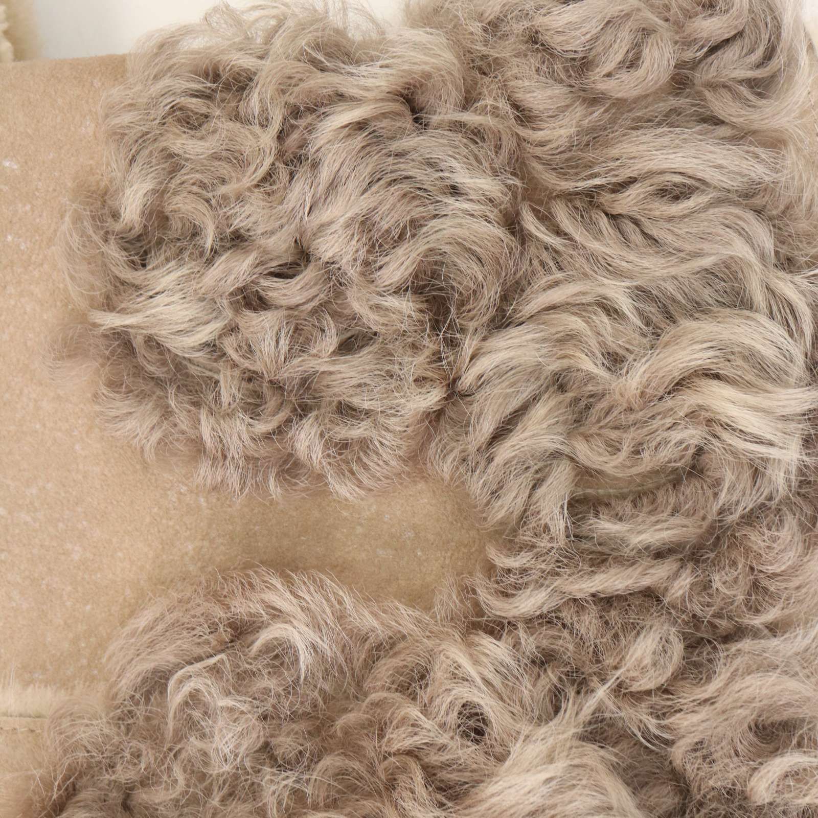 cocon ココン 秋冬 リアルファー♪ ムートン ロング コート Sz.M