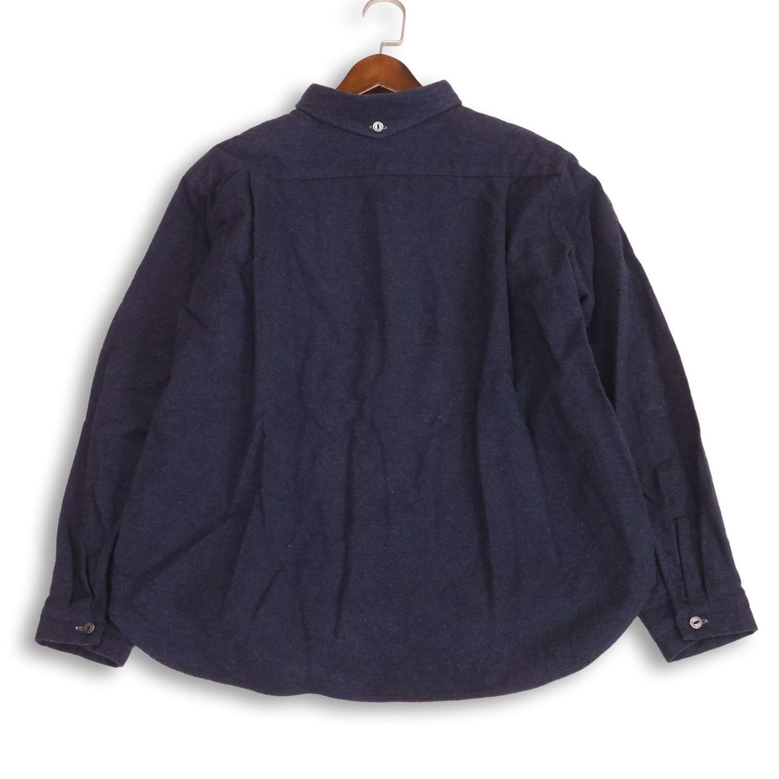 Vm ヴーム パラスパレス取扱 秋冬☆ 長袖 シャモア クロス シャツ Sz.0