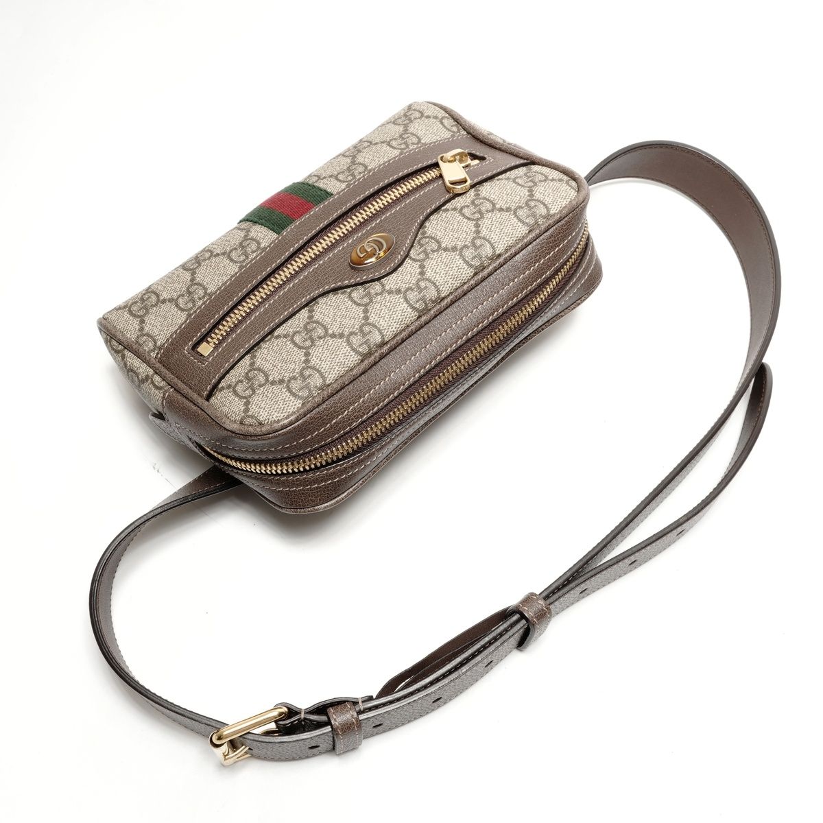 GUCCI グッチ ウエストバッグ GG スプリーム ベルトバッグ【中古