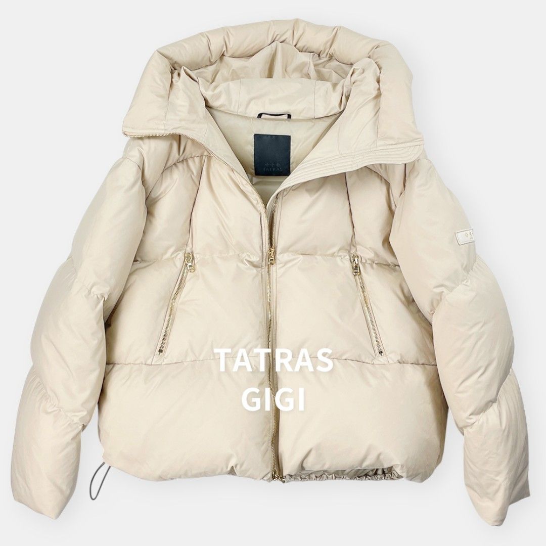 美品 TATRAS GIGI 25AW タトラス Aライン ナイロン ダウンジャケット 
