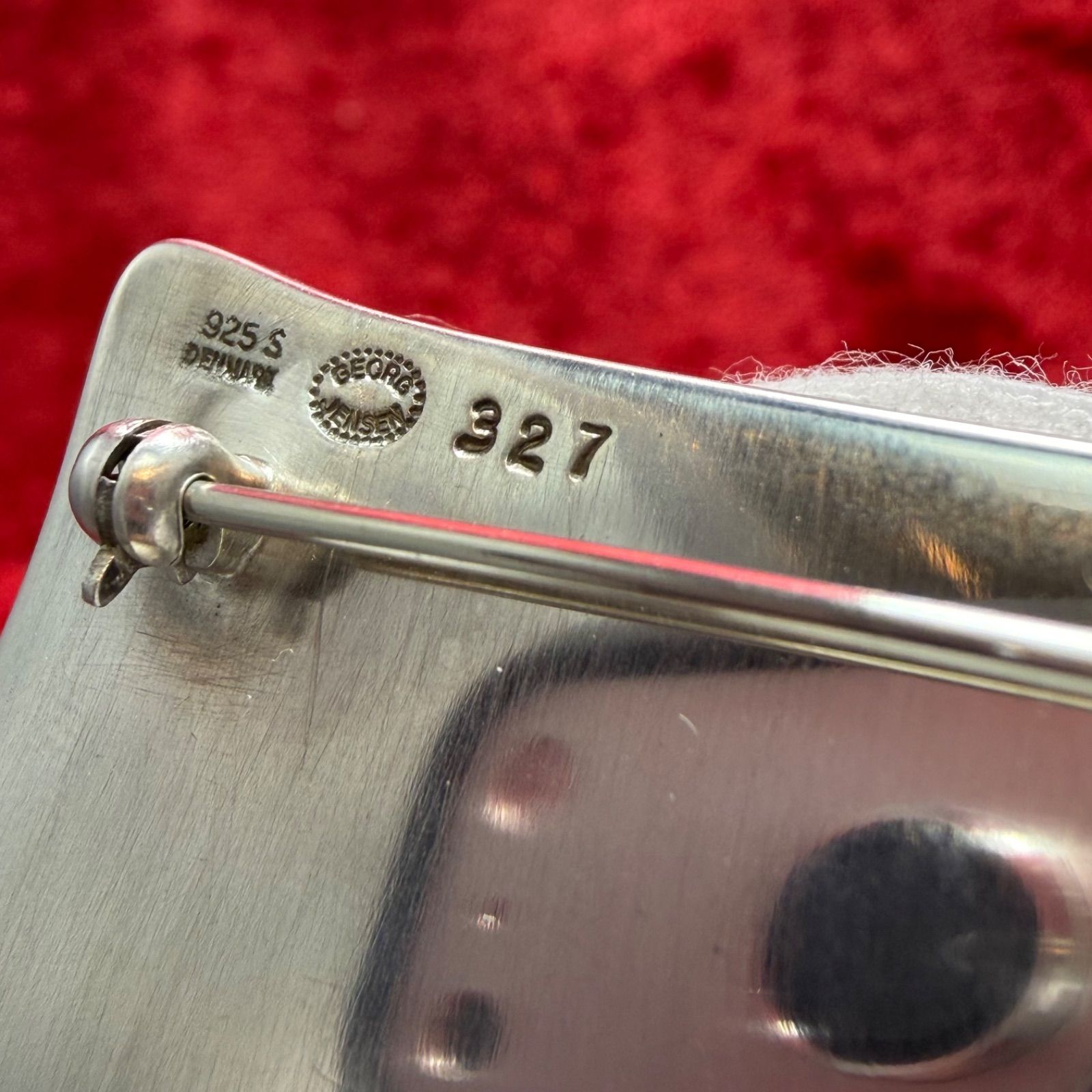 美品 ブローチ ♯327 ジョージジェンセン/GEORG JENSEN - メルカリ