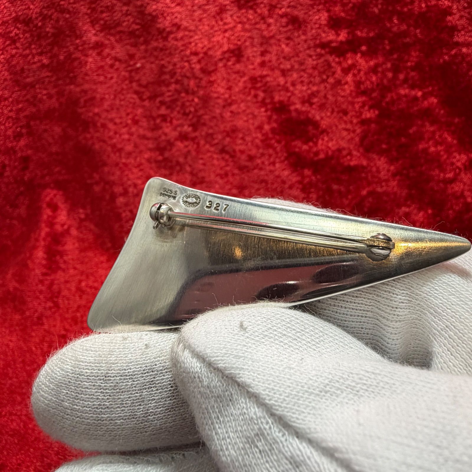 美品 ブローチ ♯327 ジョージジェンセン/GEORG JENSEN - メルカリ