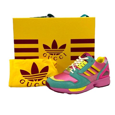 グッチ GUCCI ×adidas IE2271 ZX8000 スニーカー シューズ ローカット