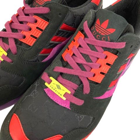 グッチ GUCCI ×adidas 721936 ZX8000 スニーカー シューズ コラボ GG