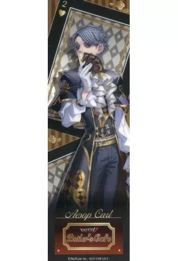 IdentityⅤ 納棺師 クリアしおり アカデミーカフェ 2弾 中古】雑貨 納棺師(イソップ・カール) オリジナルクリアしおり