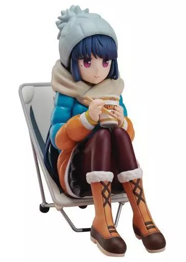 中古】フィギュア 志摩リン 「ゆるキャン△」 1/8 プレミアムぬーどる