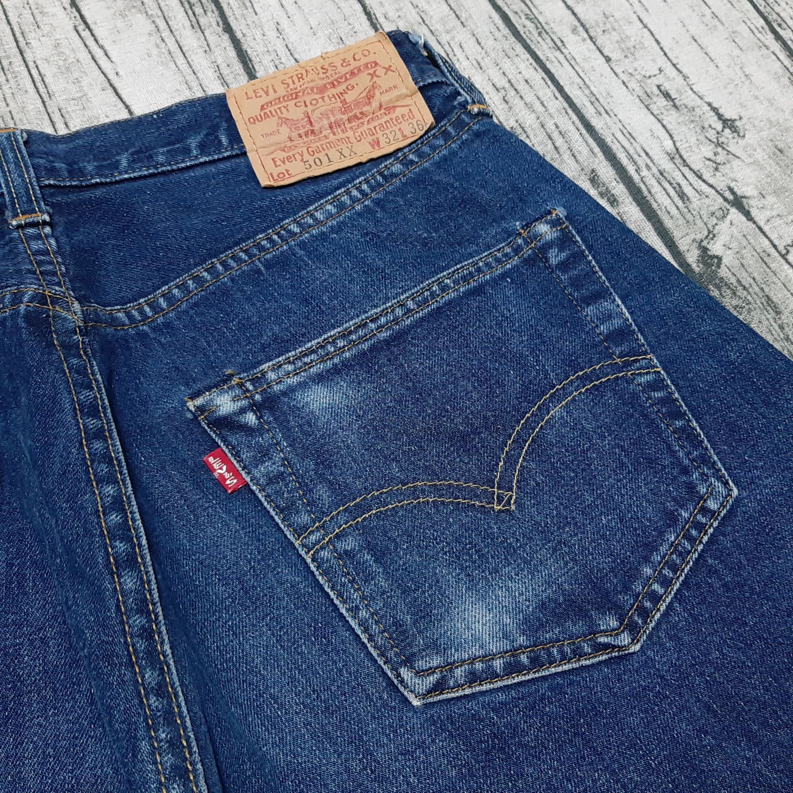 W32】98年 バレンシア製 LEVI'S 501XX 55年モデル Made in Valencia