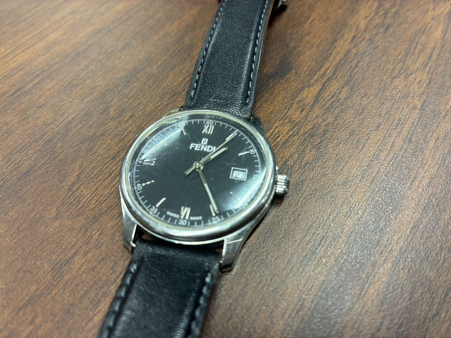 FENDI／フェンディ 正規品】スイスメイド メンズ腕時計 クラシック