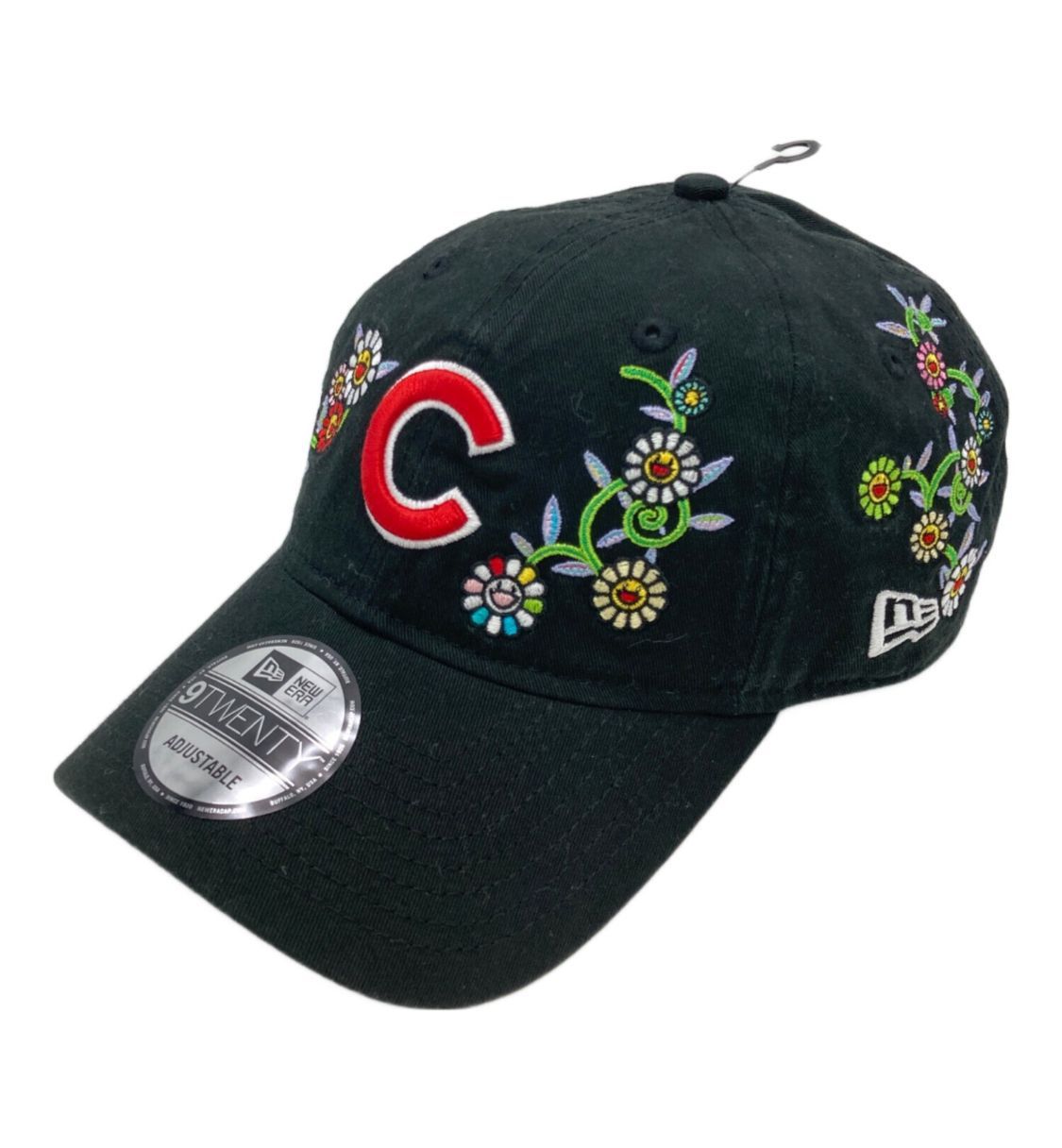村上隆　 New Era 花柄刺繍 ベースボールキャップ[超希少] New Era × TAKASHI MURAKAMI 花柄 9TWENTY ベースボールキャップ 村上