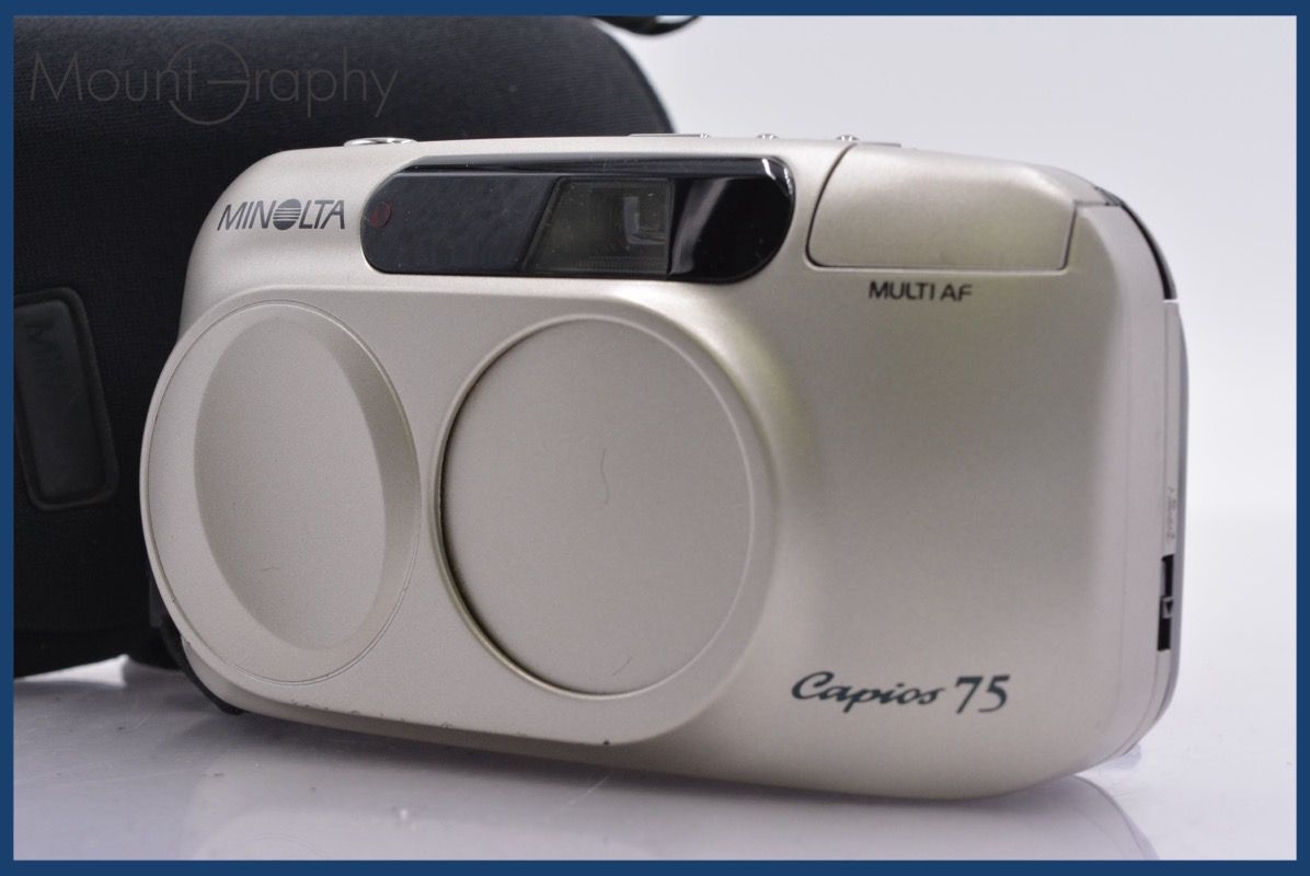 動作保証】 ミノルタ MINOLTA Capios 75 28-75mm ケース付 同梱無料