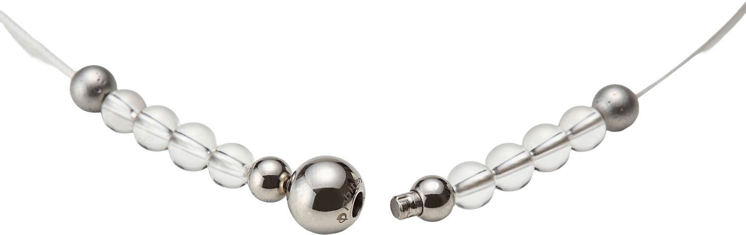 ファイテン Phiten ネックレス ワイヤー オニキス 40CM JX966051