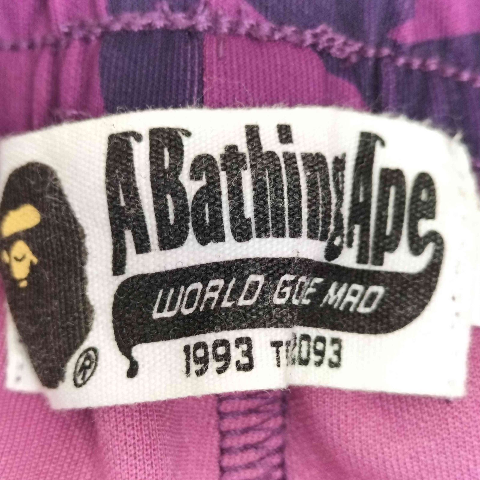 アベイシングエイプ A BATHING APE 25aw COLOR CAMO METAL LOGO RELAXED FIT TRACK SWEAT  PANTS メンズ JPN：XL - メルカリ