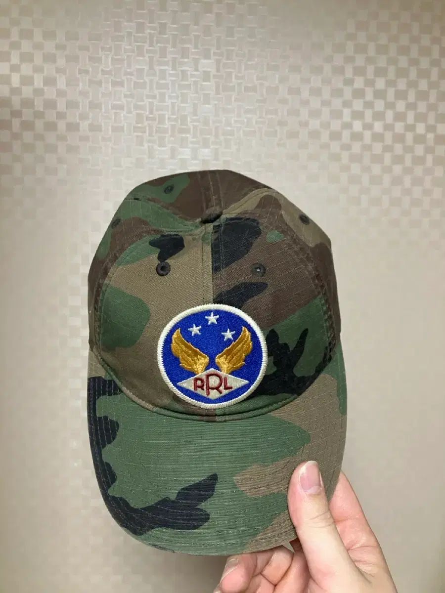 RRL(ダブルアールエル) カモフラージュ ベースボールキャップ RRA