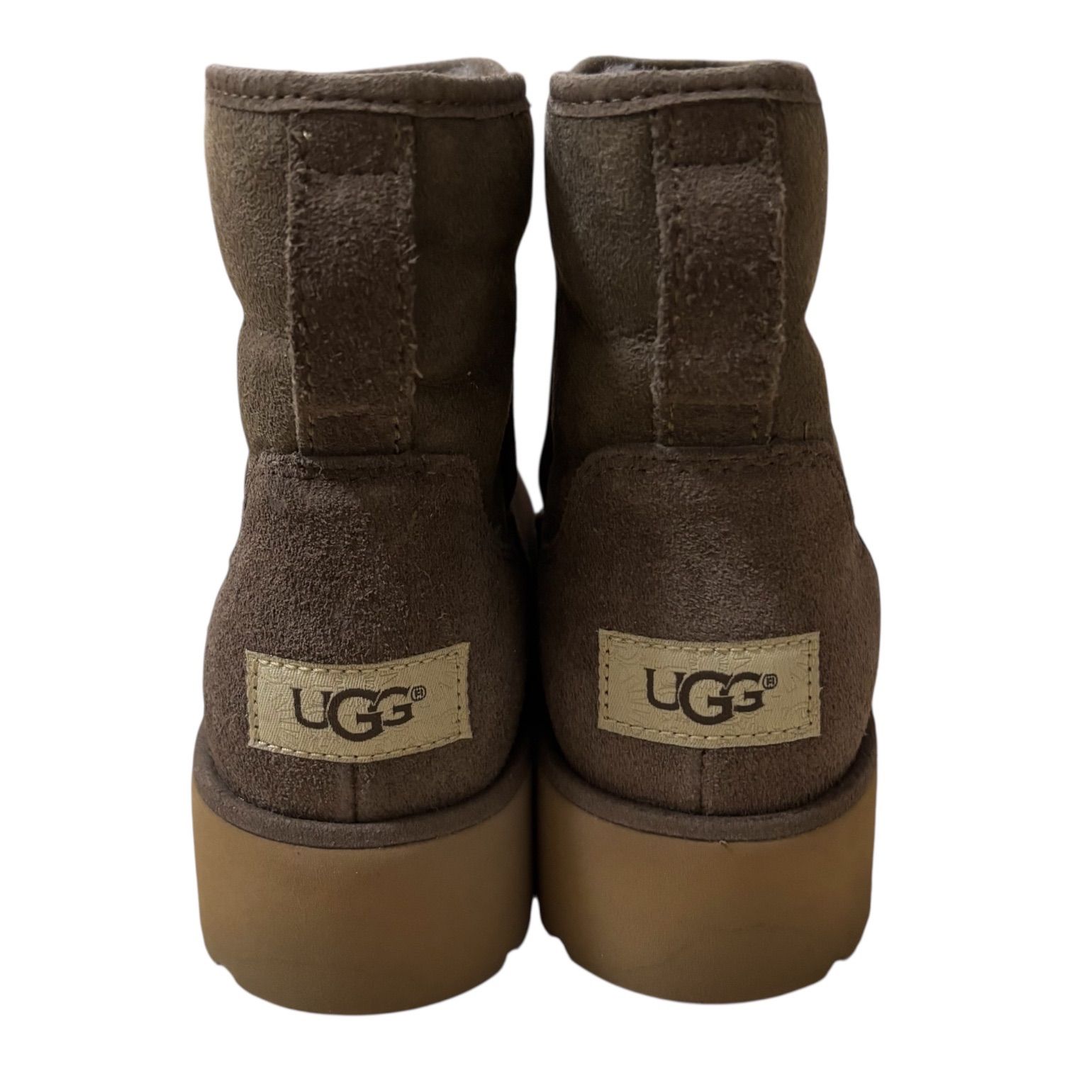 UGG アグ ムートンブーツ ショート ブラウン レディース 22cm【Z1745