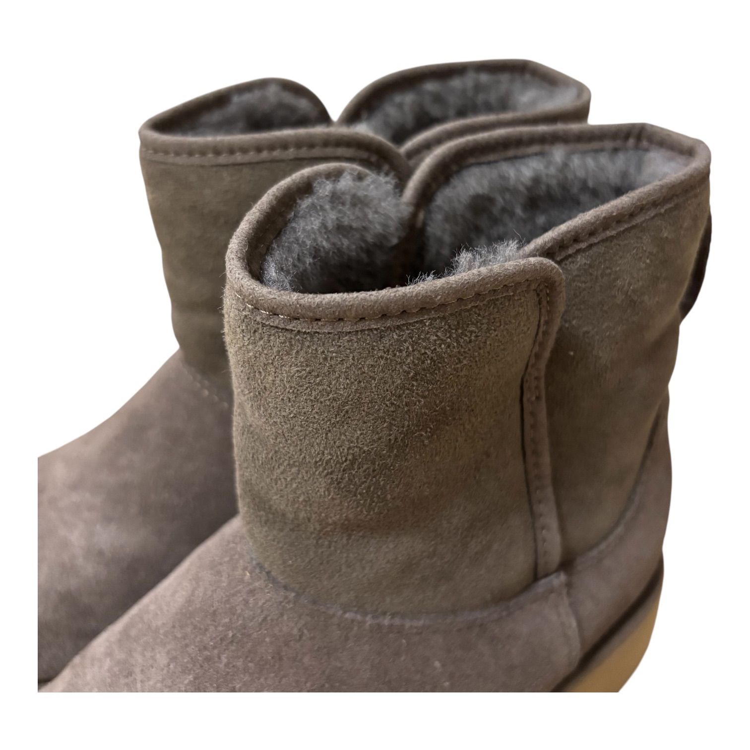 UGG アグ ムートンブーツ ショート ブラウン レディース 22cm【Z1745