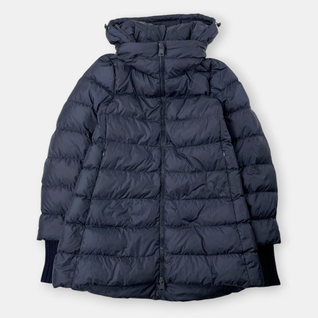 HERNO ヘルノ ナイロン ダウンコート ダウンジャケット A SHAPE NYLON
